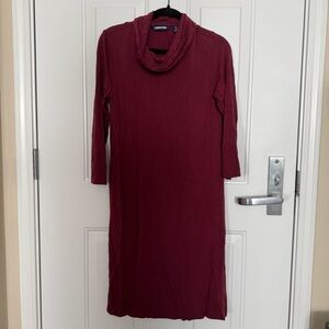 Maroon/Dark Red Lands’ End Dress